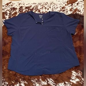 3x Navy Scrubstar 3way stretch scrub too